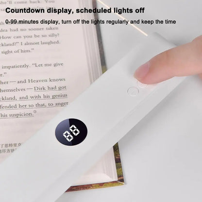 LED Reading Light Vision Reading Light 3 Color Adjustable Eye Protection Reading Light Usb Charging Student Night Reading Lamp