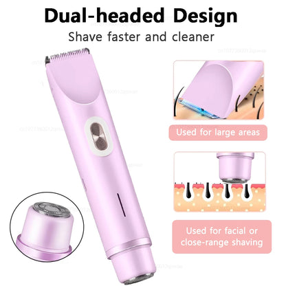 Electric Facial Hair Remover for Women – Portable Mini Shaver