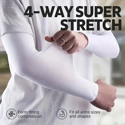 3 Pairs UV Arm Sun Sleeves – Breathable Protection, Uses for Driving Sports Hiking & Outdoor Summer Activities