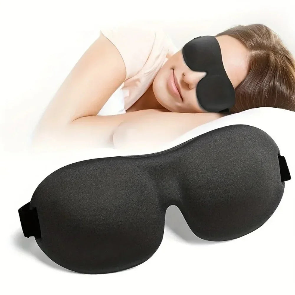 3D Sleep Mask Blindfold Sleeping Aid Soft Memory Foam Eye mask for Sleeping Travel Blockout Light Slaapmasker Eye Cover