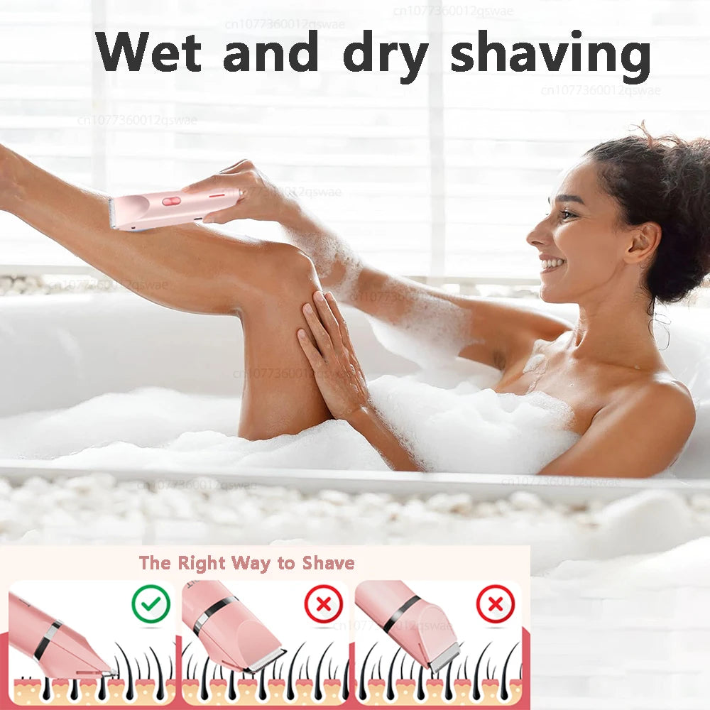 Electric Facial Hair Remover for Women – Portable Mini Shaver