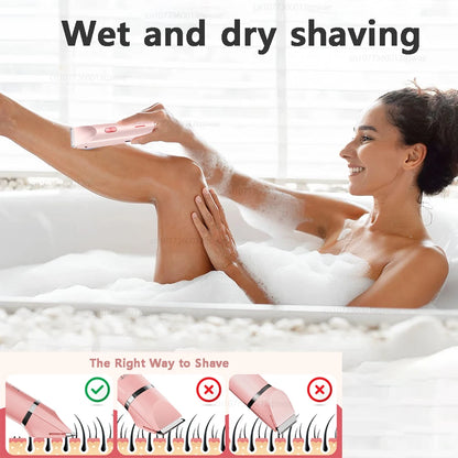Electric Facial Hair Remover for Women – Portable Mini Shaver