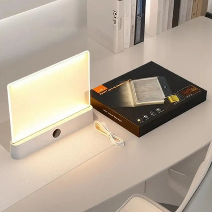 LED Reading Light Vision Reading Light 3 Color Adjustable Eye Protection Reading Light Usb Charging Student Night Reading Lamp