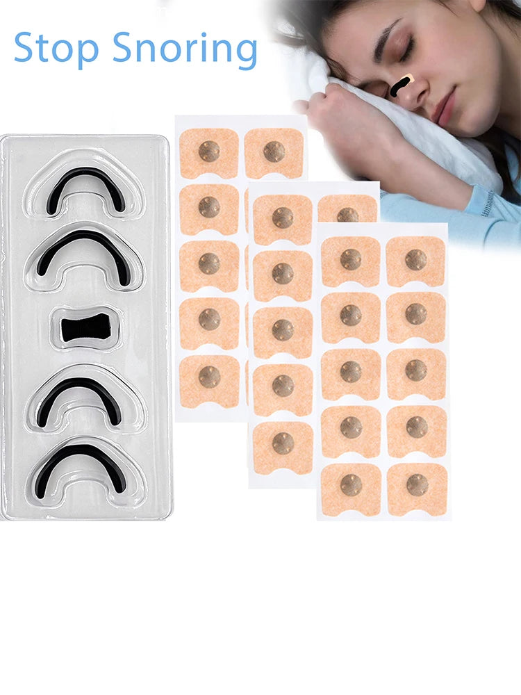 Nasal Breathing Dilators Starter Kits,Anti-snoring Nasal Strips,Magnetic Nose Strips,Increase Sports Air Improve Sleeping