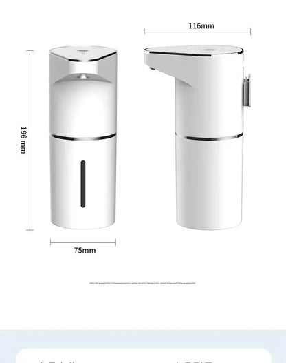 Intelligent Sensor Multi-Speed Contact-Free Wall-Mounted Vertical Hand Sanitizer Bubble Machine Rechargeable Soap Dispenser