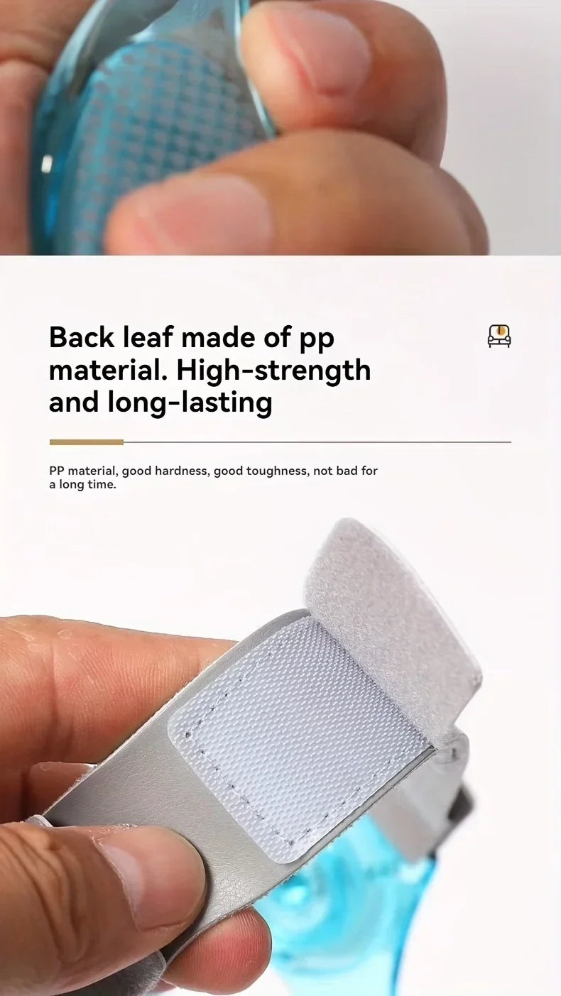 1pc adjustable neck brace, PP material, cervical support, anti-sagging straps with elastic pads, improve posture