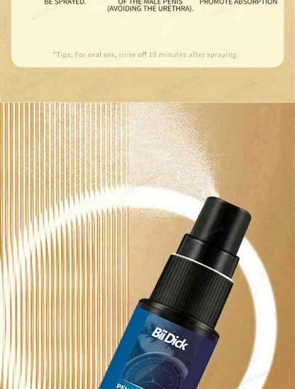 Men's delay time spray without side effects