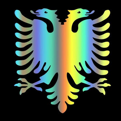 Albanian Double Headed Eagle Car Sticker Vinyl Decal Waterproof Auto Decors for Truck Bumper Rear Window