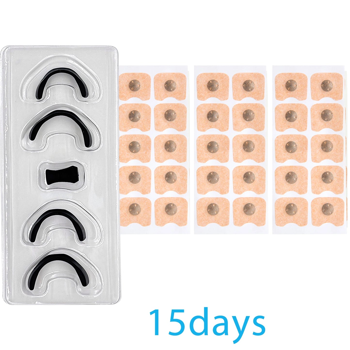 Nasal Breathing Dilators Starter Kits,Anti-snoring Nasal Strips,Magnetic Nose Strips,Increase Sports Air Improve Sleeping