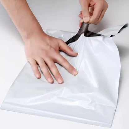 Lots White Self-Adhesive Seal Courier Bags for Express Delivery - Plastic Packaging Pouches Envelope Storage Mail Envelope