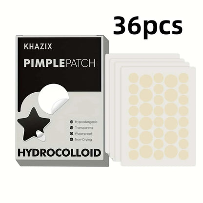40 pieces of multi-color star acne patches, facial acne patches, concealer acne patches, and pimples patches, ultra-thin.