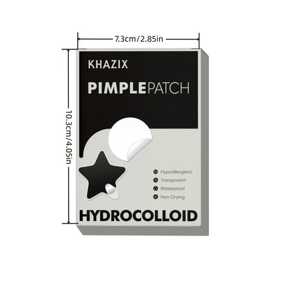 40 pieces of multi-color star acne patches, facial acne patches, concealer acne patches, and pimples patches, ultra-thin.