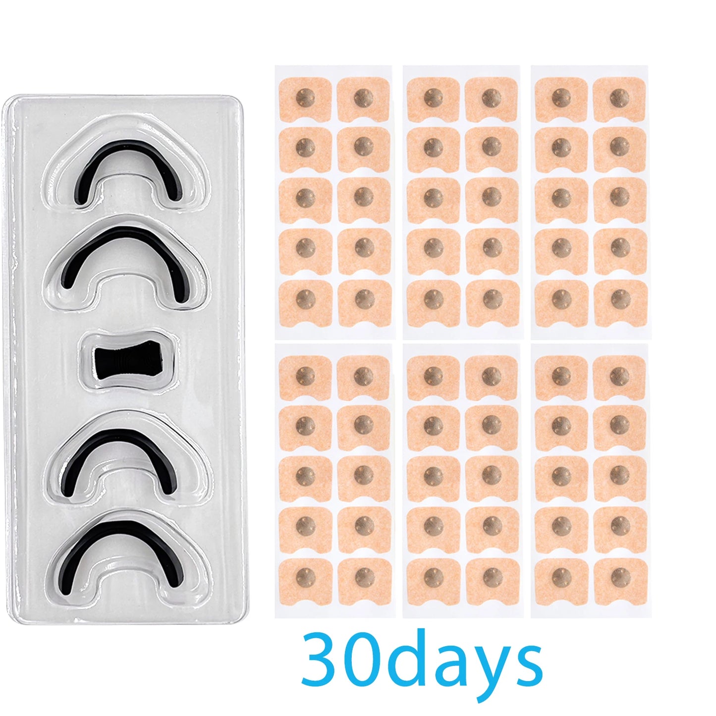 Nasal Breathing Dilators Starter Kits,Anti-snoring Nasal Strips,Magnetic Nose Strips,Increase Sports Air Improve Sleeping