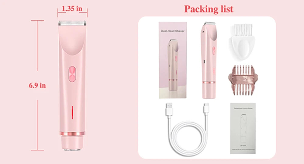 Electric Facial Hair Remover for Women – Portable Mini Shaver