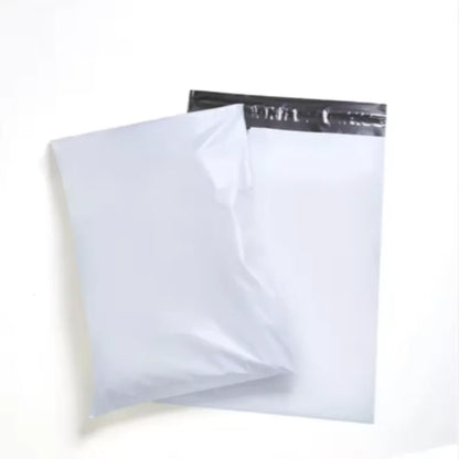Lots White Self-Adhesive Seal Courier Bags for Express Delivery - Plastic Packaging Pouches Envelope Storage Mail Envelope