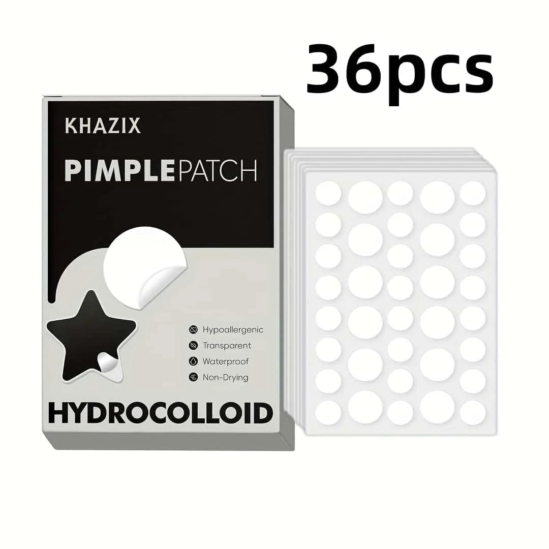40 pieces of multi-color star acne patches, facial acne patches, concealer acne patches, and pimples patches, ultra-thin.