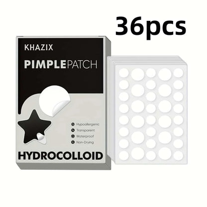 40 pieces of multi-color star acne patches, facial acne patches, concealer acne patches, and pimples patches, ultra-thin.