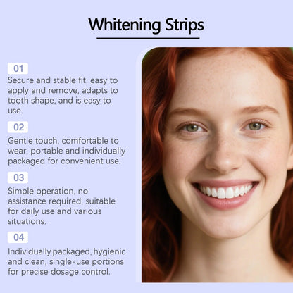 Purple Teeth Whitening Strips Oral Cleaning Removal Gel  Improve Dental Yellowing Oral Care, for Lasting Bright Smile