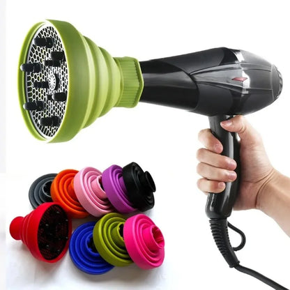 Silicone Hair Styling Tool Accessories Suitable Universal Hair Curl Diffuser Cover Diffuser Disk Hairdryer Curly Drying Blower