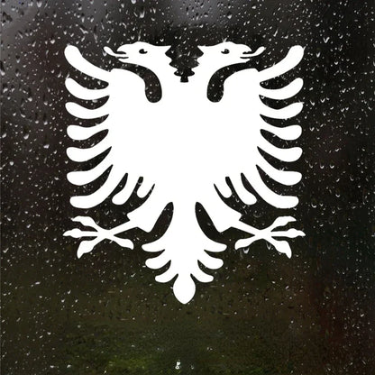 Albanian Double Headed Eagle Car Sticker Vinyl Decal Waterproof Auto Decors for Truck Bumper Rear Window