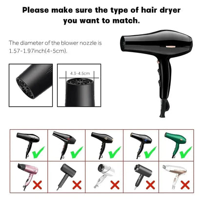Silicone Hair Styling Tool Accessories Suitable Universal Hair Curl Diffuser Cover Diffuser Disk Hairdryer Curly Drying Blower