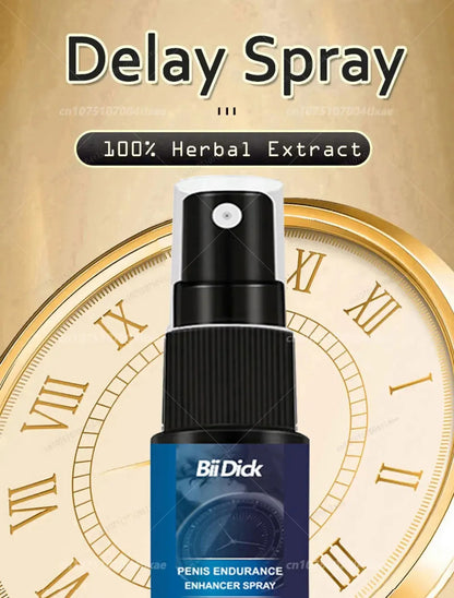 Men's delay time spray without side effects